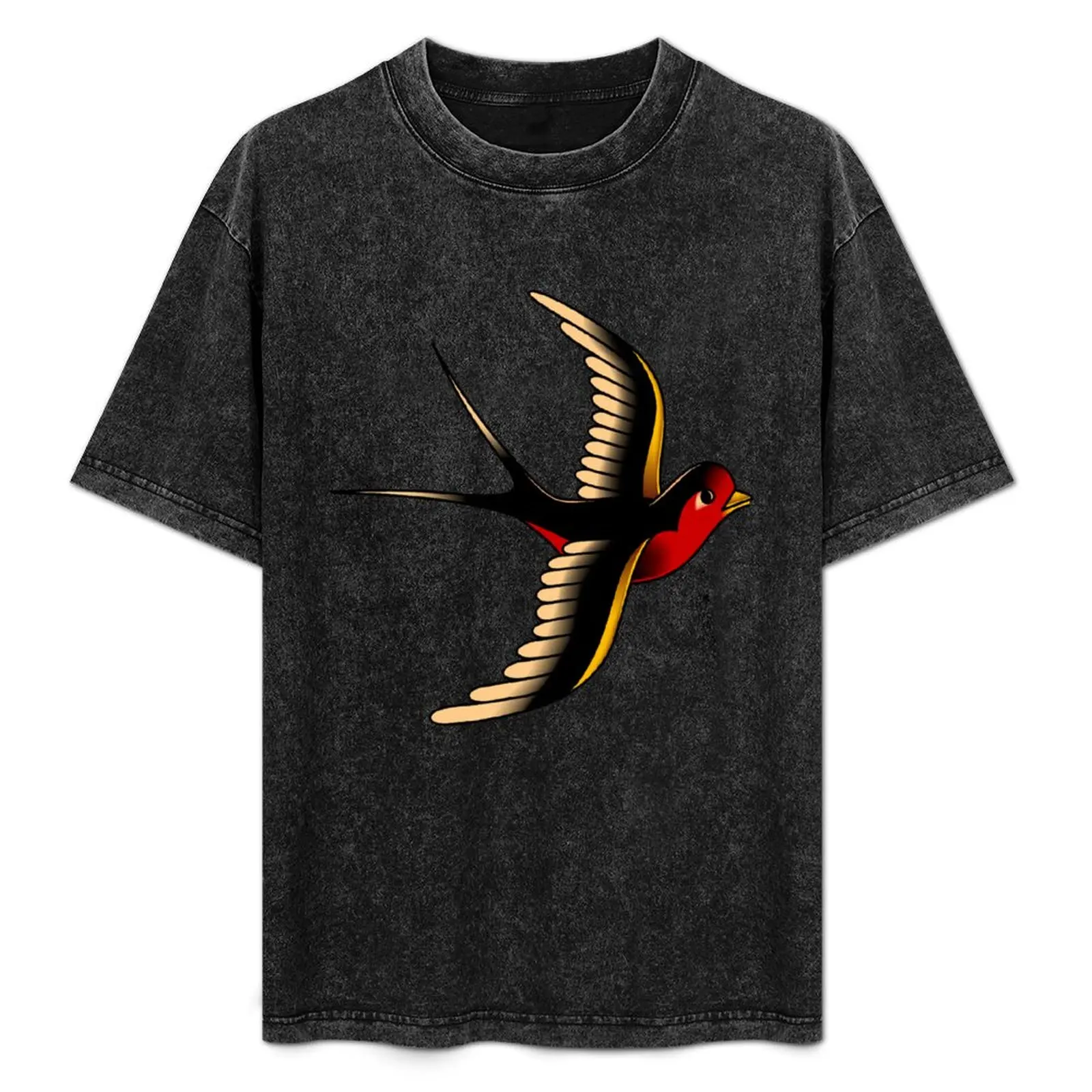 Salty-Dog American Traditional Swallow T-Shirt baggy shirts korean fashion graphic shirts men tshirt
Salty-Dog American Traditional Swallow T-Shirt baggy shirts korean fashion graphic shirts men tshirt
