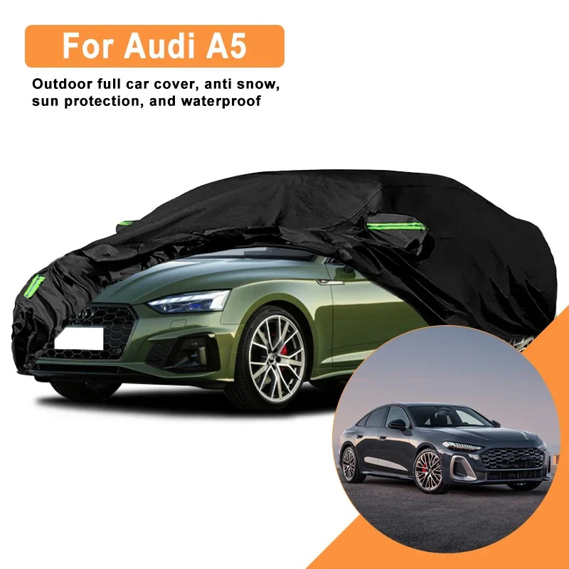 For Audi A5 Car Full Cover - Outdoor Waterproof Snowproof Sunshade, Winter & Summer All Weather Auto Protection Accessories
For Audi A5 Car Full Cover - Outdoor Waterproof Snowproof Sunshade, Winter & Summer All Weather Auto Protection Accessories
