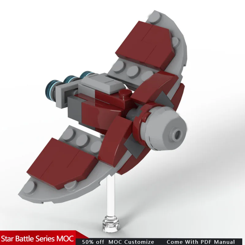 45 PCS Space War Micro T-6 Shuttle MOC Customize Modular Building Block Creative Design Educational DIY Assembly Toy Gift
45 PCS Space War Micro T-6 Shuttle MOC Customize Modular Building Block Creative Design Educational DIY Assembly Toy Gift