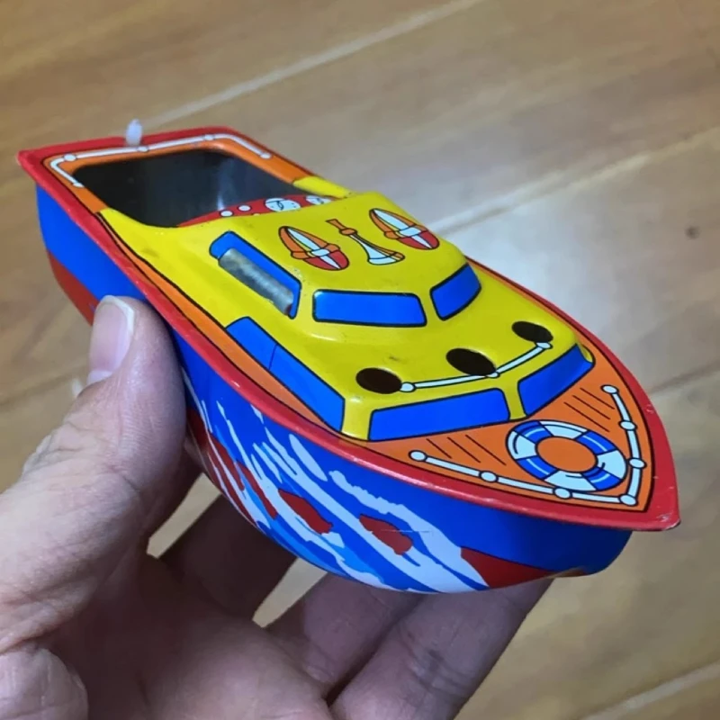 Mechanical Toy Collection Retro Wind Up Toy The Steam Boat ShipMetal Tin Figures Model Kids Gift Clockwork Toy
Mechanical Toy Collection Retro Wind Up Toy The Steam Boat ShipMetal Tin Figures Model Kids Gift Clockwork Toy