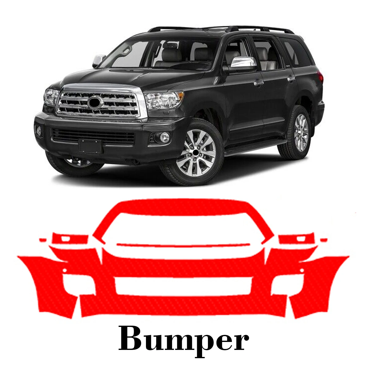 Car Precut Paint Protection Film Front Bumper Anti-scratch Exterior TPU PPF For Toyota Sequoia 2008-2017
Car Precut Paint Protection Film Front Bumper Anti-scratch Exterior TPU PPF For Toyota Sequoia 2008-2017