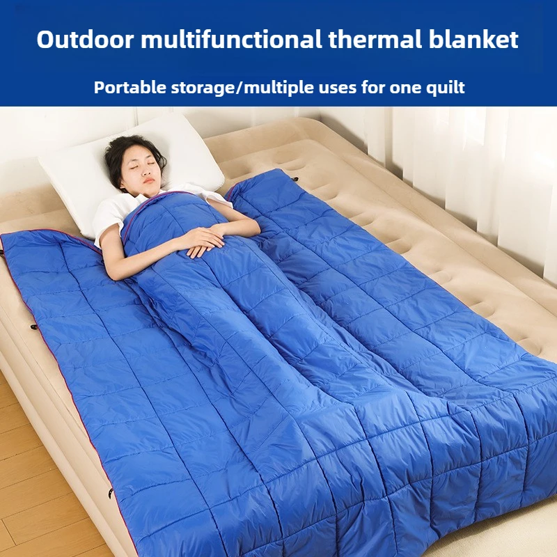 200x140cm Waterproof Quilted Camping Blanket, Thermal Outdoor Mat & Home Nap Throw for Aircon Warmth, Portable Family Use
200x140cm Waterproof Quilted Camping Blanket, Thermal Outdoor Mat & Home Nap Throw for Aircon Warmth, Portable Family Use