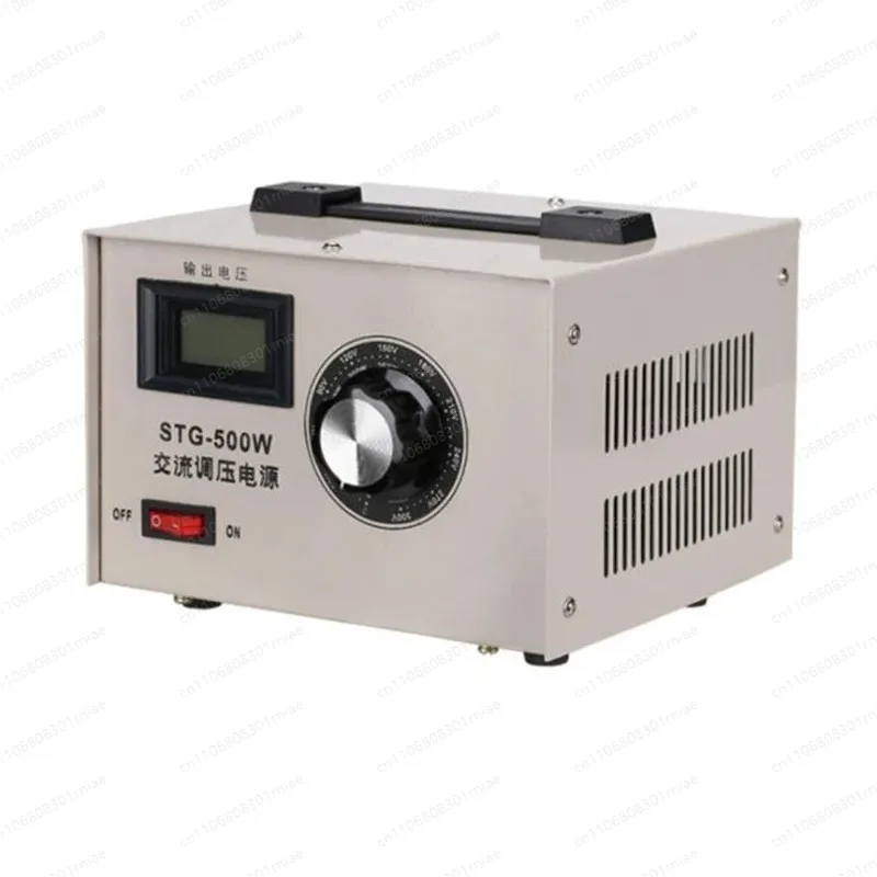 Источник питания переменного тока 220 В, однофазный стабилизатор напряжения, ЖК-дисплей, контактный регулируемый трансформатор 0-300 В, STG-500W
Источник питания переменного тока 220 В, однофазный стабилизатор напряжения, ЖК-дисплей, контактный регулируемый трансформатор 0-300 В, STG-500W