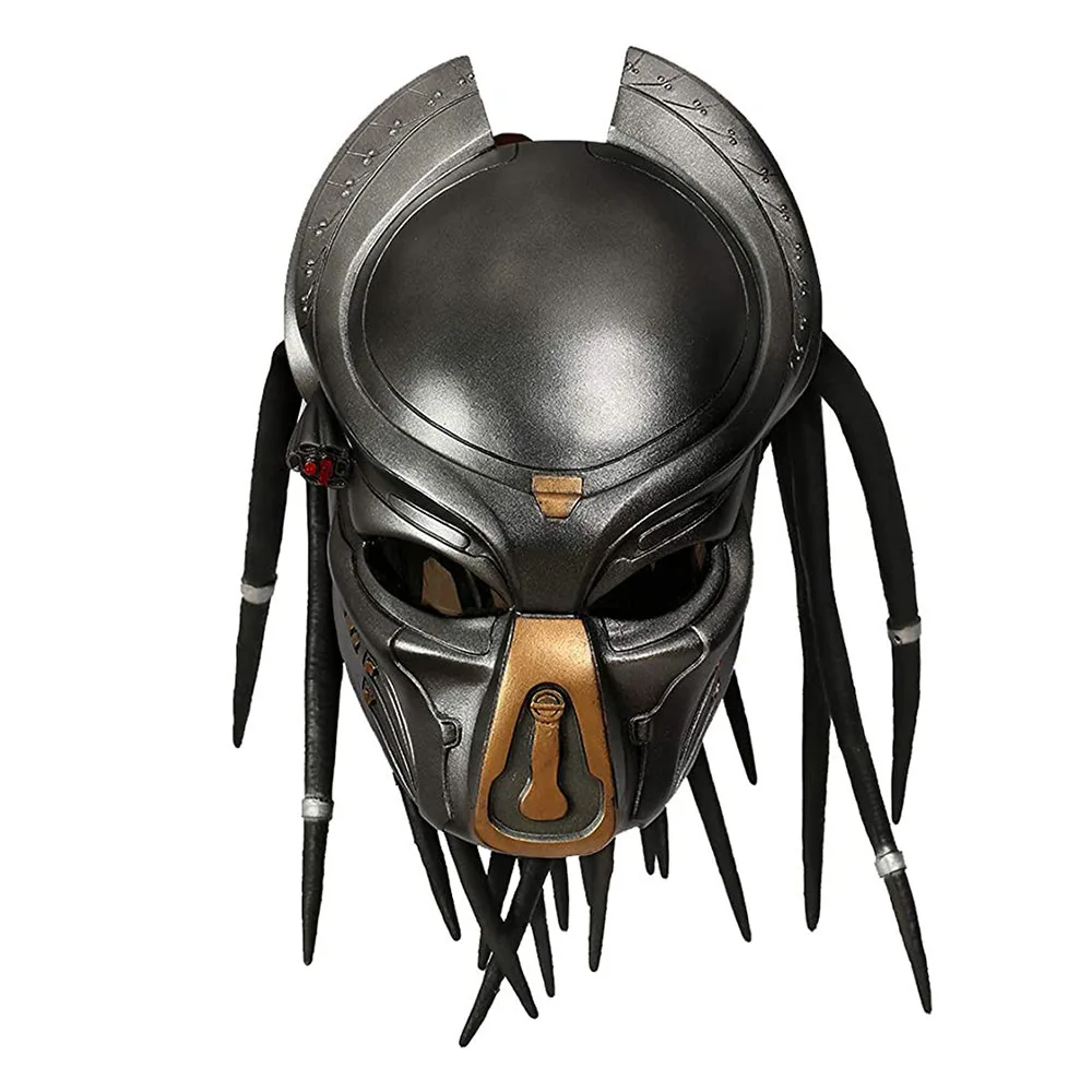 Movie Alien Vs. Predator Cosplay Bodysuit Adult Halloween Predator Cosplay Jumpsuit with Mask for Mens Kids Halloween Masks
Movie Alien Vs. Predator Cosplay Bodysuit Adult Halloween Predator Cosplay Jumpsuit with Mask for Mens Kids Halloween Masks
