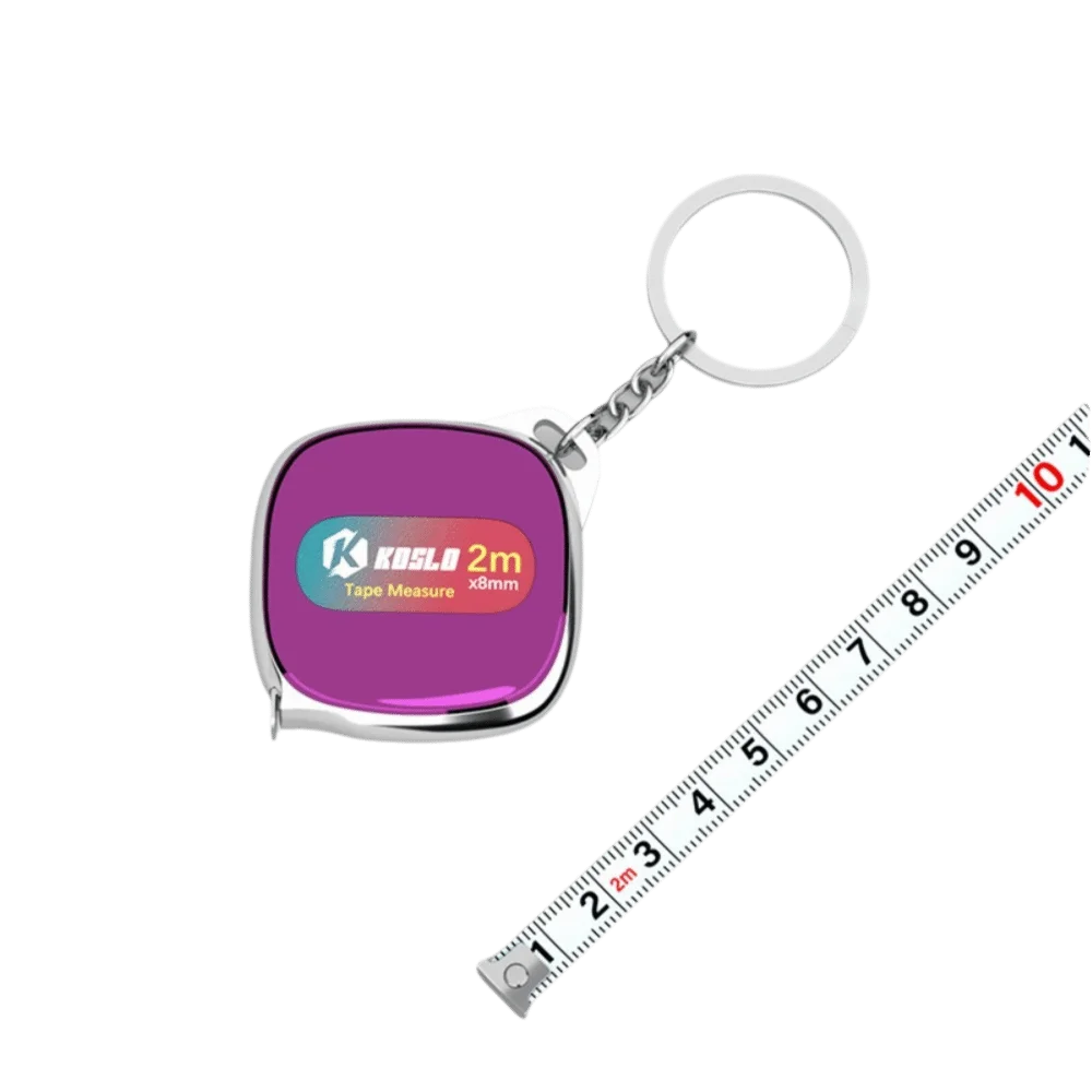 2m Mini Tape Measure Retractable Colorful Measuring Tool Metric System Keychain Design Steel Tape Measure
2m Mini Tape Measure Retractable Colorful Measuring Tool Metric System Keychain Design Steel Tape Measure