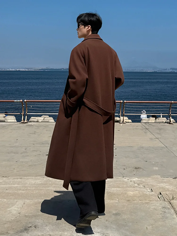 Длинное шерстяное пальто в стиле корейских дорам, утепленное, свободного кроя, до колен, ветрозащитное, большого размера, модное, городское, стильное
Длинное шерстяное пальто в стиле корейских дорам, утепленное, свободного кроя, до колен, ветрозащитное, большого размера, модное, городское, стильное