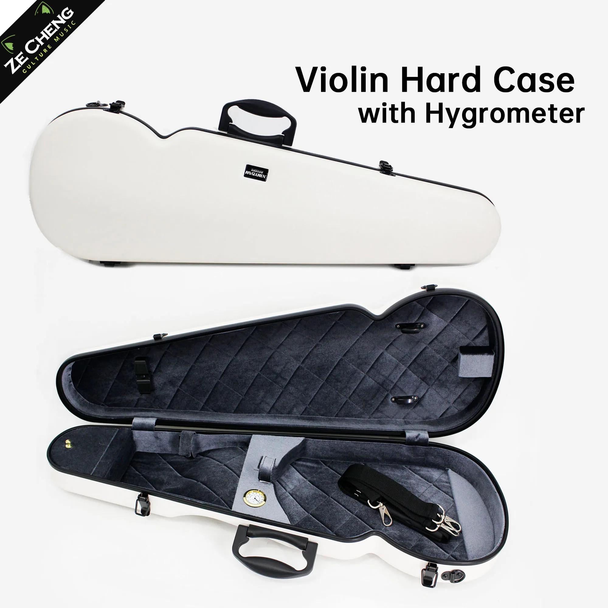 Высококачественный футляр для скрипки, сверхлегкий чехол для скрипки из углеродного волокна, ударопрочный, устойчивый к царапинам, водонепроницаемый, белый футляр для скрипки с дисплеем влагомера, высококачественный поликарбонат, легкий и прочный, удобный
Высококачественный футляр для скрипки, сверхлегкий чехол для скрипки из углеродного волокна, ударопрочный, устойчивый к царапинам, водонепроницаемый, белый футляр для скрипки с дисплеем влагомера, высококачественный поликарбонат, легкий и прочный, удобный