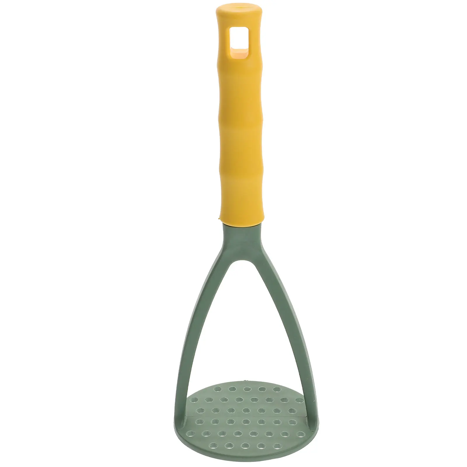 Potato Masher Nylon Household Kitchen Crusher Vegetable Mashing Ricer Smooth Lightweight Even Holes Squash Minced
Potato Masher Nylon Household Kitchen Crusher Vegetable Mashing Ricer Smooth Lightweight Even Holes Squash Minced