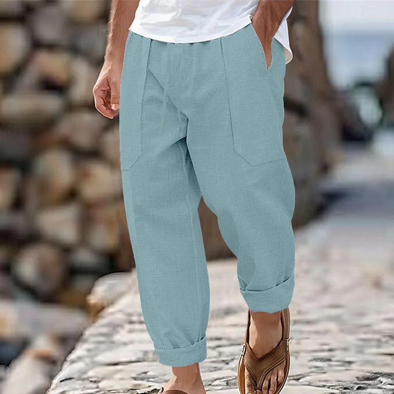 plus Size Yoga pants Men's American Cotton Linen Solid Color Breathable Sweat-Absorbing Casual Wide-Leg Pants
plus Size Yoga pants Men's American Cotton Linen Solid Color Breathable Sweat-Absorbing Casual Wide-Leg Pants