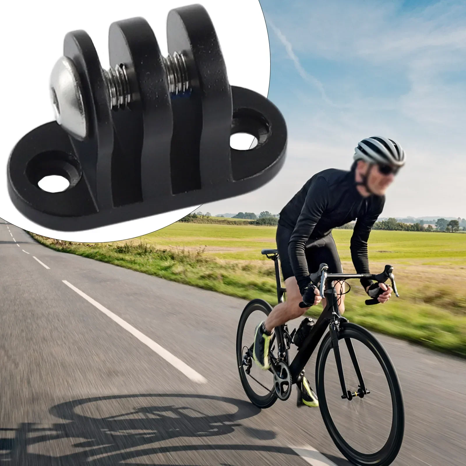 Bike Camera Mount Aluminum Alloy Bracket Black For- Bicycle Cameras Holder Cycling Sports Camera Adapter Attachment
Bike Camera Mount Aluminum Alloy Bracket Black For- Bicycle Cameras Holder Cycling Sports Camera Adapter Attachment