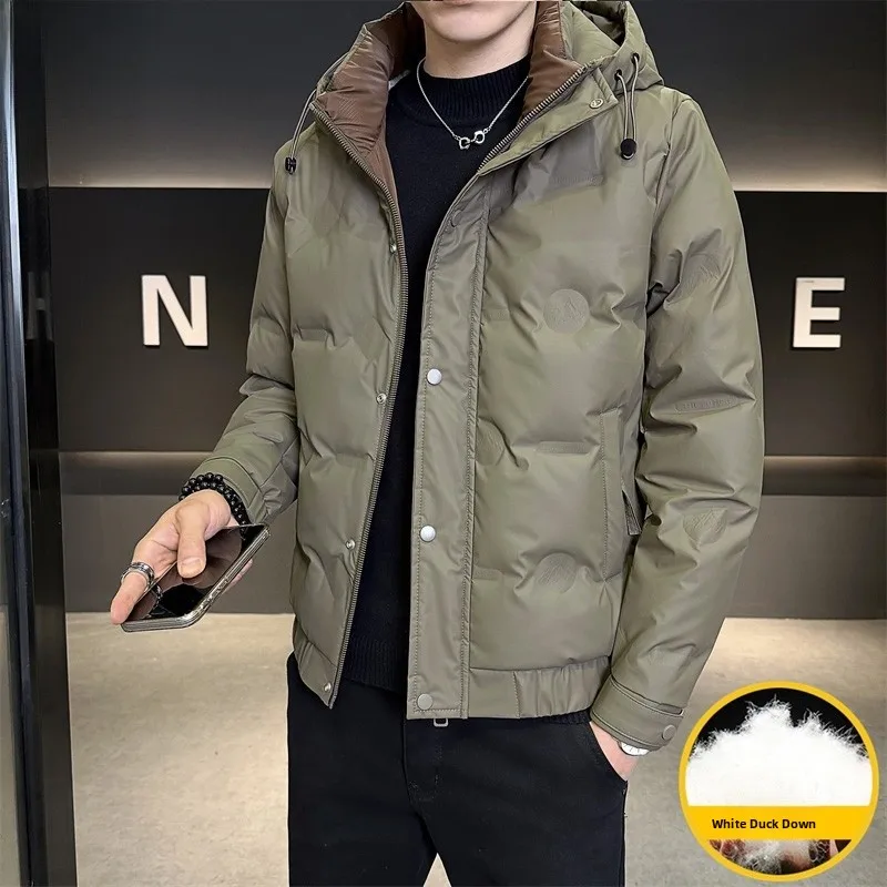 Warm Du down Jaet Men's Winter Hooded Casual Sle Thiened Polyester Fiber Regular Fit Pure Color TUCANO Outdoor Ci L...
Warm Du down Jaet Men's Winter Hooded Casual Sle Thiened Polyester Fiber Regular Fit Pure Color TUCANO Outdoor Ci L...