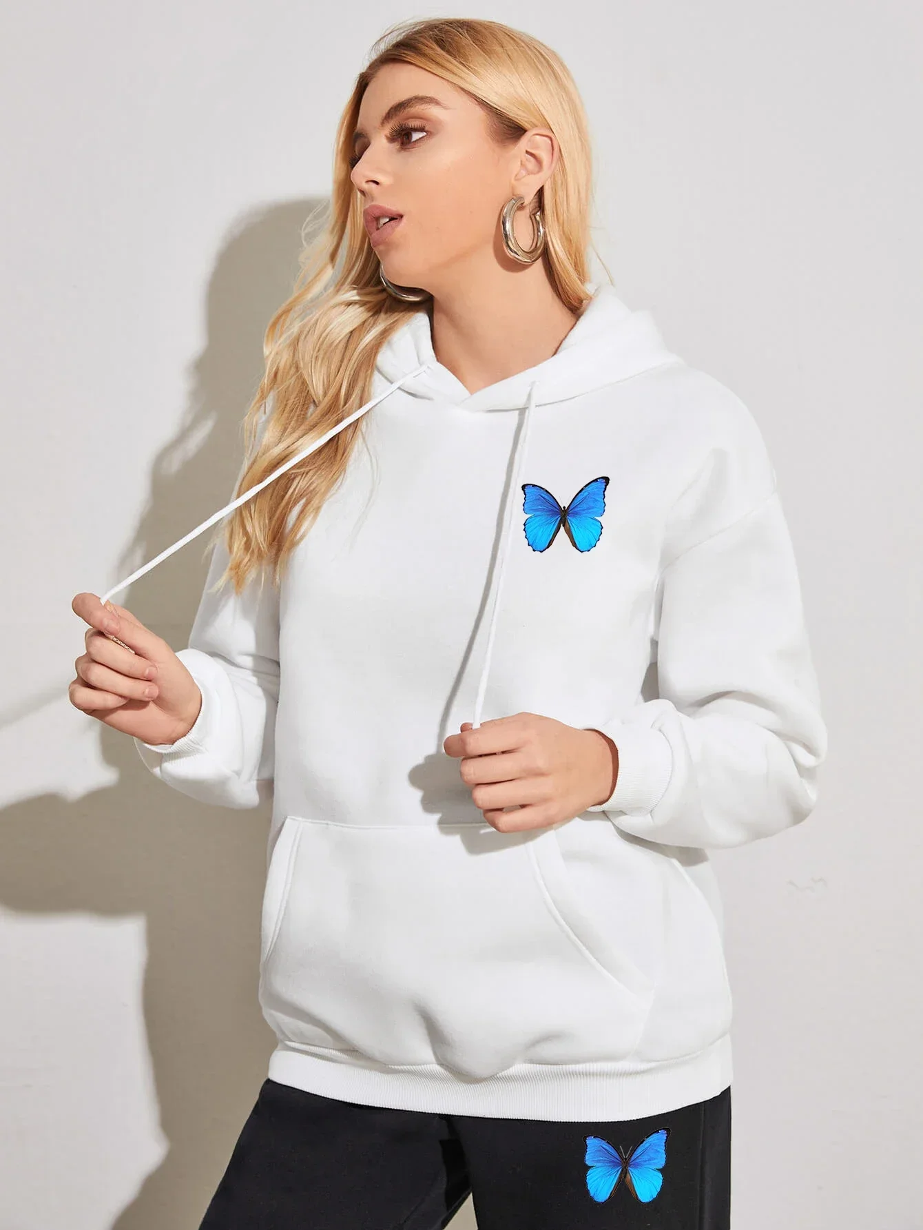 Blue Butterfly Print Women Hoodies Sets Casual Tracksuit 2024 Sports Joggers Hooded Sweatshirts Sweatpants 2PCS Suit Clothing
Blue Butterfly Print Women Hoodies Sets Casual Tracksuit 2024 Sports Joggers Hooded Sweatshirts Sweatpants 2PCS Suit Clothing