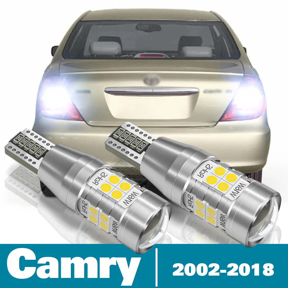 2pcs LED Reverse Light For Toyota Camry Accessories 2002-2018 2010 2011 2012 2013 2014 2015 2016 2017 Backup Back up Lamp
2pcs LED Reverse Light For Toyota Camry Accessories 2002-2018 2010 2011 2012 2013 2014 2015 2016 2017 Backup Back up Lamp
