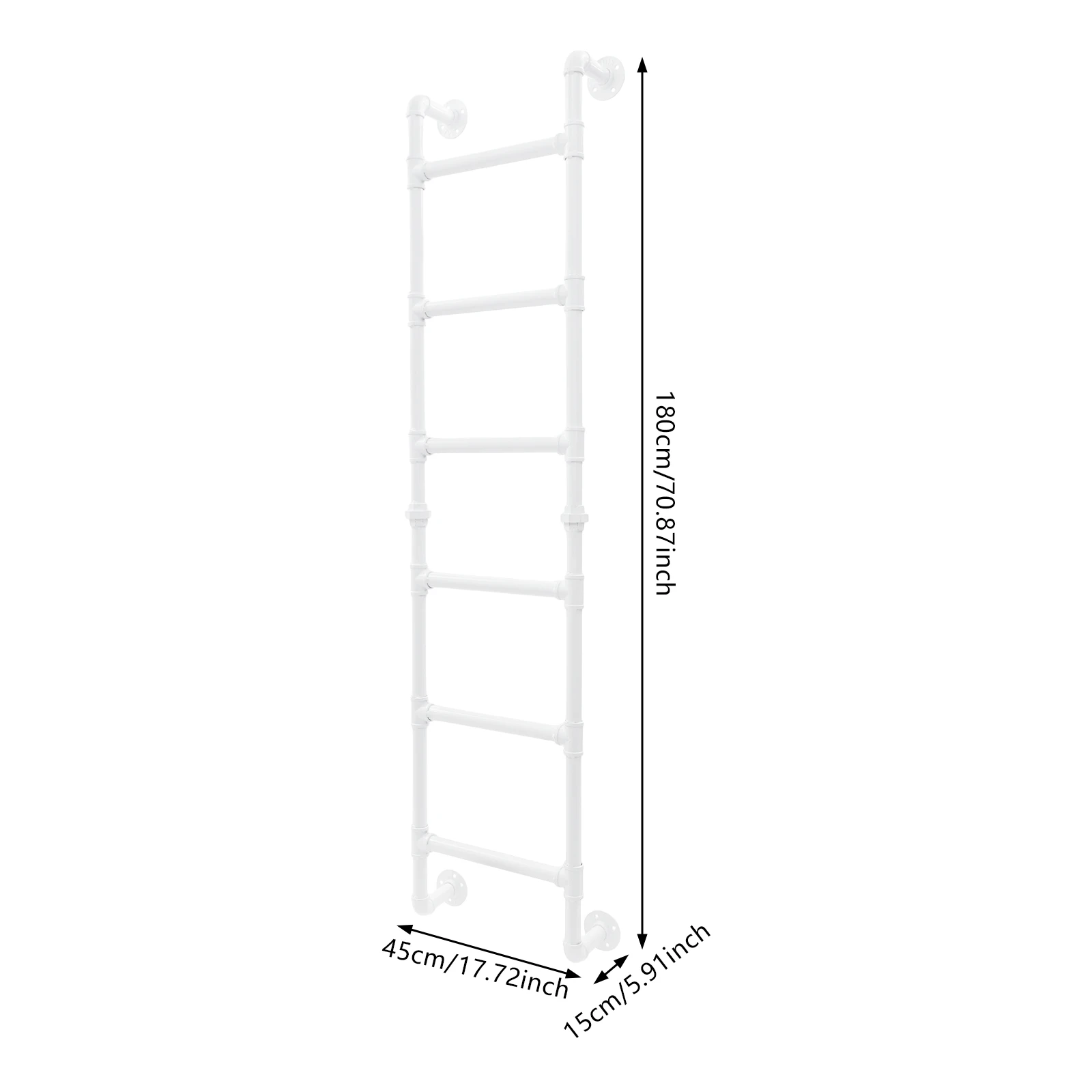 180cm White Bunk Bed Ladder, 6-Step Ladder, High Loft Attic Step Ladders for Lofts, Dorm Bunk Beds, Farmhouses, Libraries
180cm White Bunk Bed Ladder, 6-Step Ladder, High Loft Attic Step Ladders for Lofts, Dorm Bunk Beds, Farmhouses, Libraries