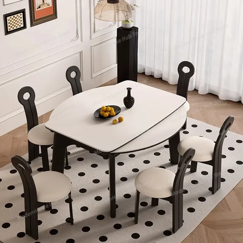 Multifunction Home Furniture Elegant Dining Tables Restaurant Designer Coffee Table Extendable Rectangular Mesa Comedor Room
Multifunction Home Furniture Elegant Dining Tables Restaurant Designer Coffee Table Extendable Rectangular Mesa Comedor Room