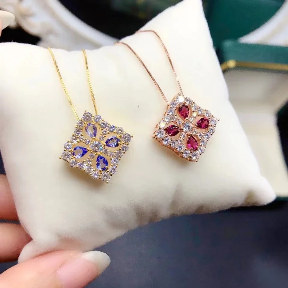 Элегантное ожерелье из серебра 925 пробы, кулон 3 мм * 4 мм, всего 0,5 карата, кулон из натурального граната и танзанита с серебряным ожерельем
Элегантное ожерелье из серебра 925 пробы, кулон 3 мм * 4 мм, всего 0,5 карата, кулон из натурального граната и танзанита с серебряным ожерельем