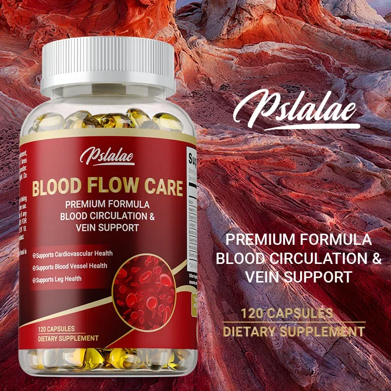 Blood Flow Care - Supports Leg Veins, Heart, Cardiovascular Health, Promotes Blood Circulation, and Enhances Energy
Blood Flow Care - Supports Leg Veins, Heart, Cardiovascular Health, Promotes Blood Circulation, and Enhances Energy