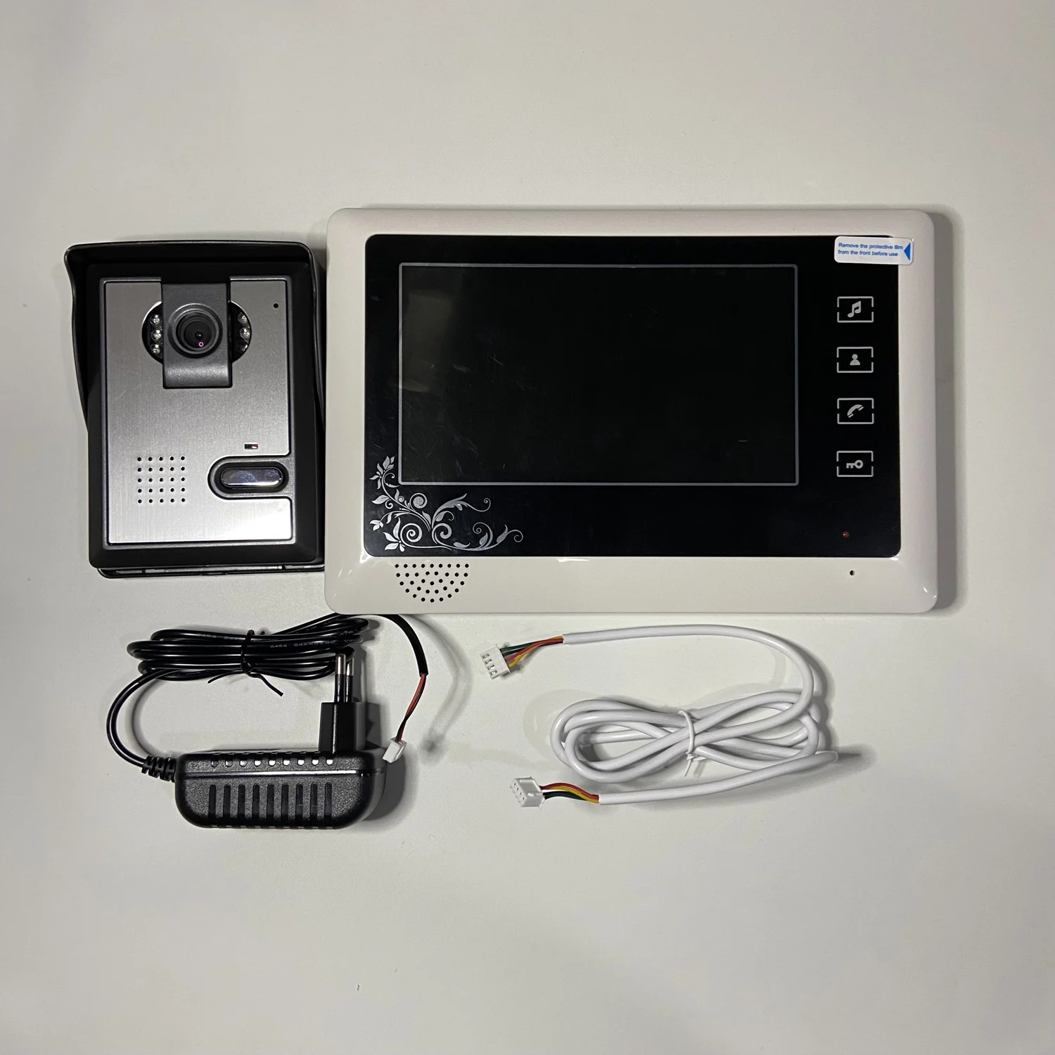 1Set Video Door Phone Intercom System 7" LCD Display Night Visible Camera Waterproof Wire Door Bell For Visitor Talk Back
1Set Video Door Phone Intercom System 7" LCD Display Night Visible Camera Waterproof Wire Door Bell For Visitor Talk Back