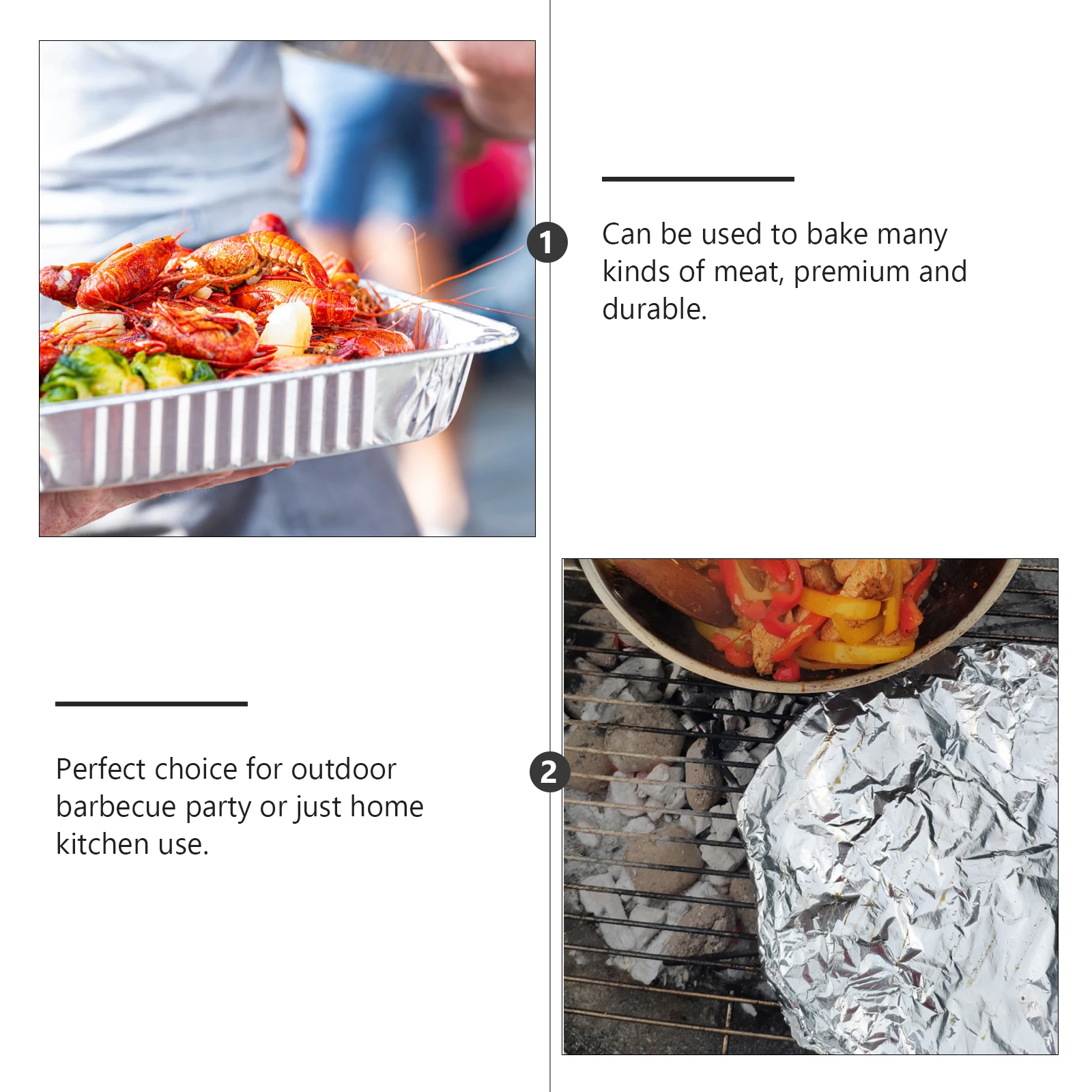 Baking Aluminum Tin Baking Aluminum Foil Paper High Temperature Safe Meat BBQ Outdoor Kitchen Practical Restaurant
Baking Aluminum Tin Baking Aluminum Foil Paper High Temperature Safe Meat BBQ Outdoor Kitchen Practical Restaurant