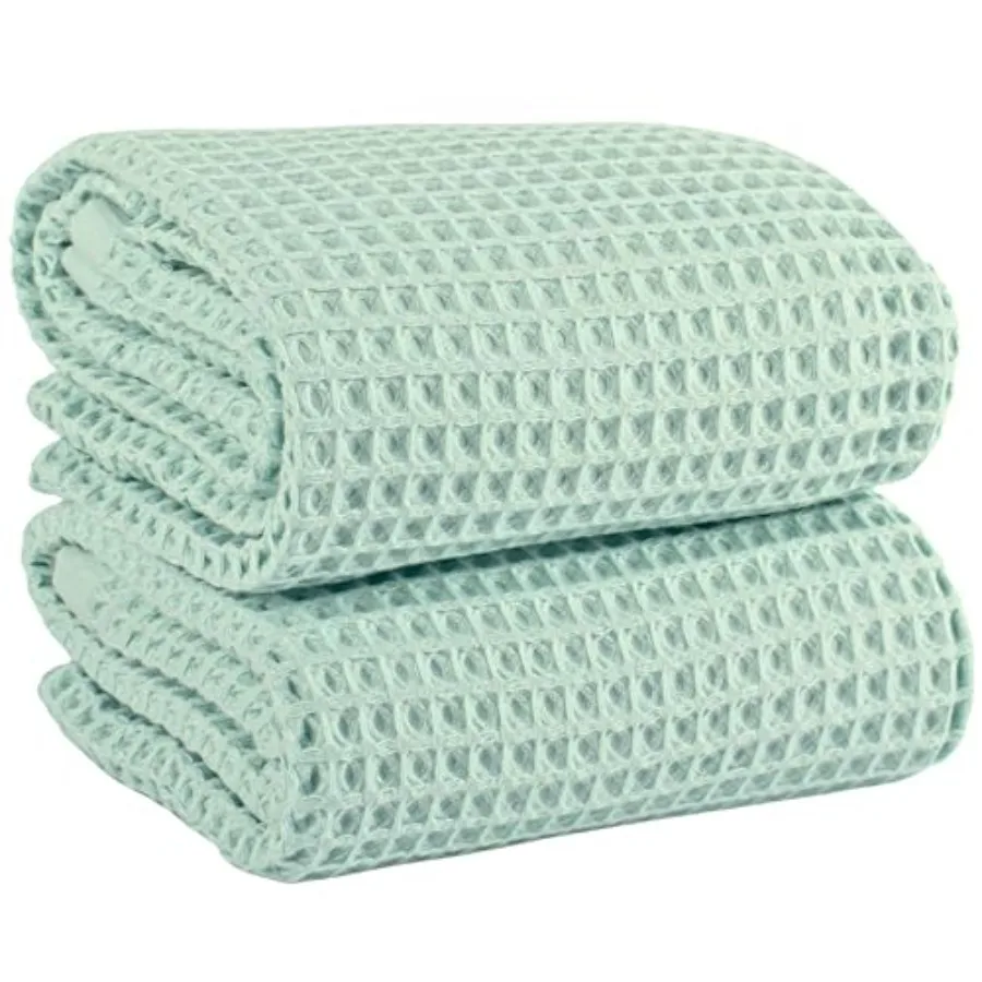 Püskül Natural 100% Turkish Cotton Waffle Bath Towels Set of 2-Piece 32X63 Inch Extra Large Absorbent Quick-Dry Lightweight Spa
Püskül Natural 100% Turkish Cotton Waffle Bath Towels Set of 2-Piece 32X63 Inch Extra Large Absorbent Quick-Dry Lightweight Spa