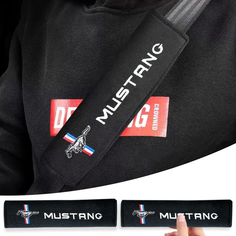 2pcs Car Styling Seat Belt Cover Cotton Seat Belt Shoulder Guard For Ford Mustang GT500 GT350 Cobra Shelby Focus mk2 mk3 Fiesta
2pcs Car Styling Seat Belt Cover Cotton Seat Belt Shoulder Guard For Ford Mustang GT500 GT350 Cobra Shelby Focus mk2 mk3 Fiesta