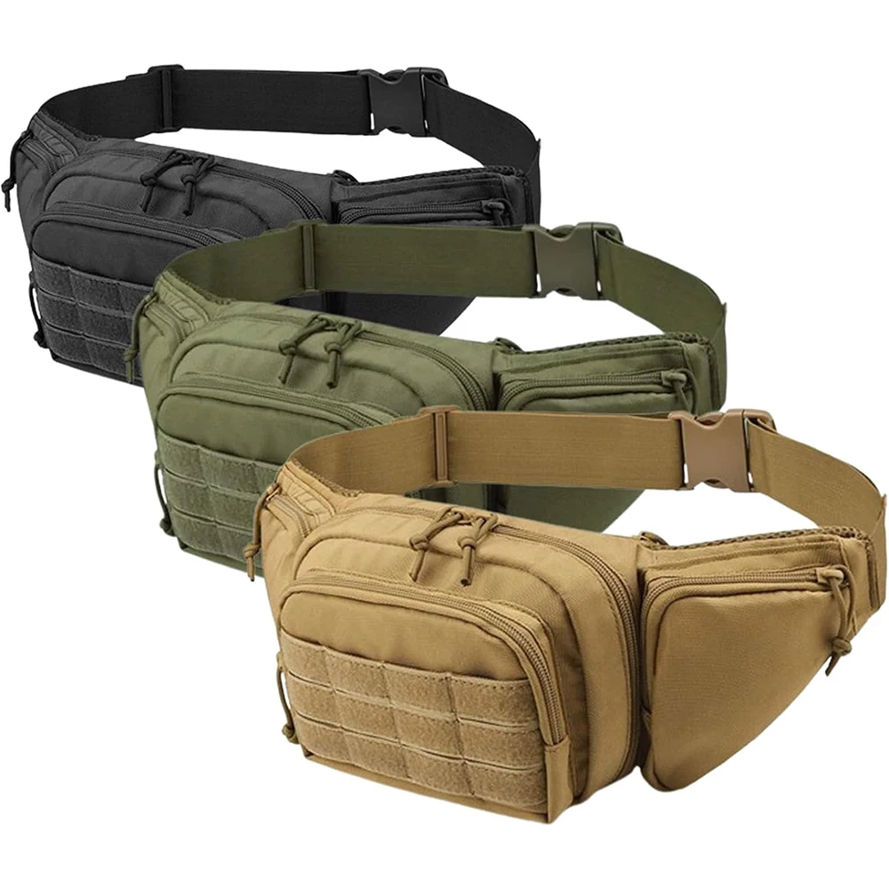 Tactical Multi-function Waist Bag Fanny Packs for Men Nylon Shoulder Hiking Mobile Phone Bag Sports High-capacity Chest Bag
Tactical Multi-function Waist Bag Fanny Packs for Men Nylon Shoulder Hiking Mobile Phone Bag Sports High-capacity Chest Bag