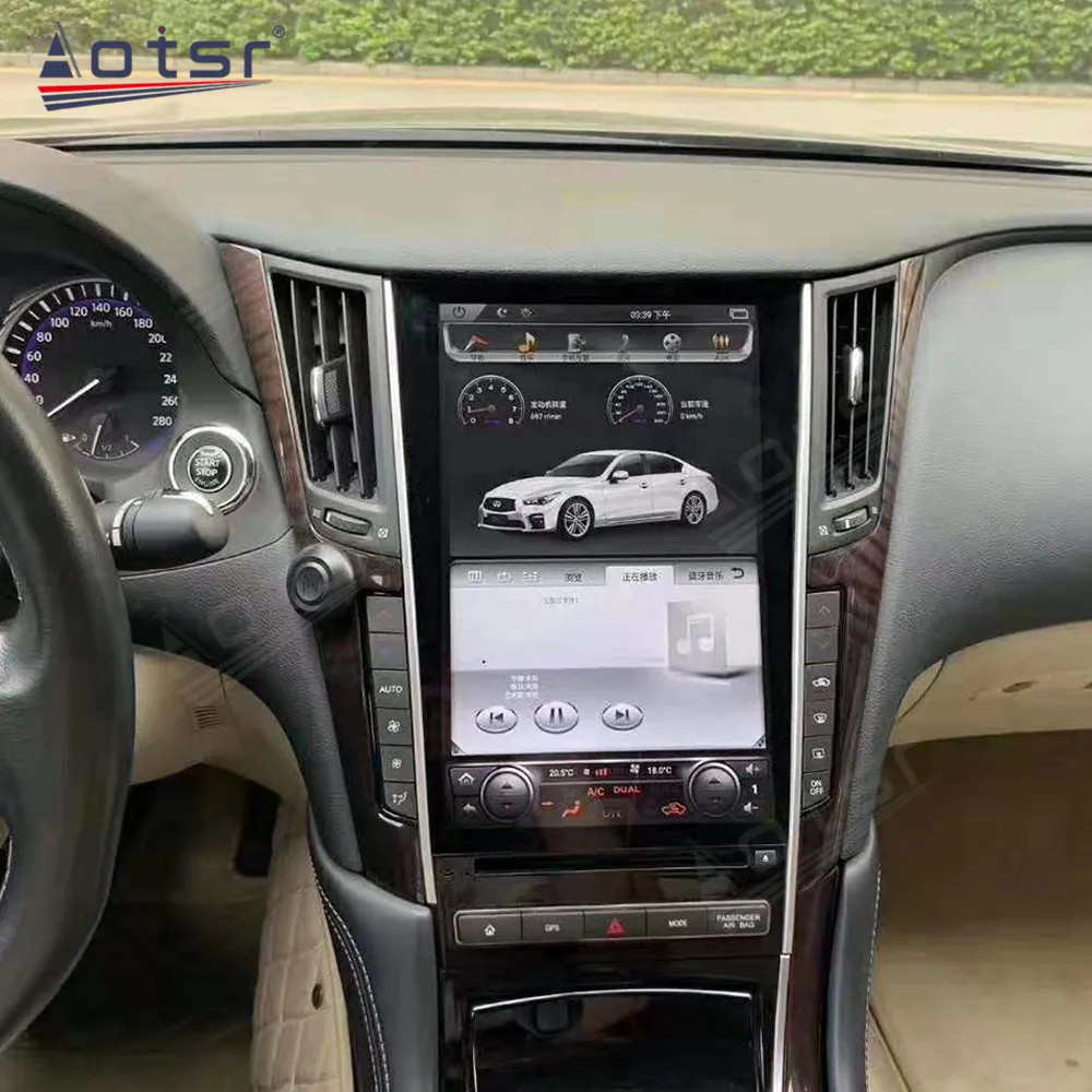 12.1" Qualcomm Android 13 Auto Touch Screen Car Stereo For Infiniti Q50L 2015-2018 Carplay Multimedia GPS Navigation Stereo
12.1" Qualcomm Android 13 Auto Touch Screen Car Stereo For Infiniti Q50L 2015-2018 Carplay Multimedia GPS Navigation Stereo