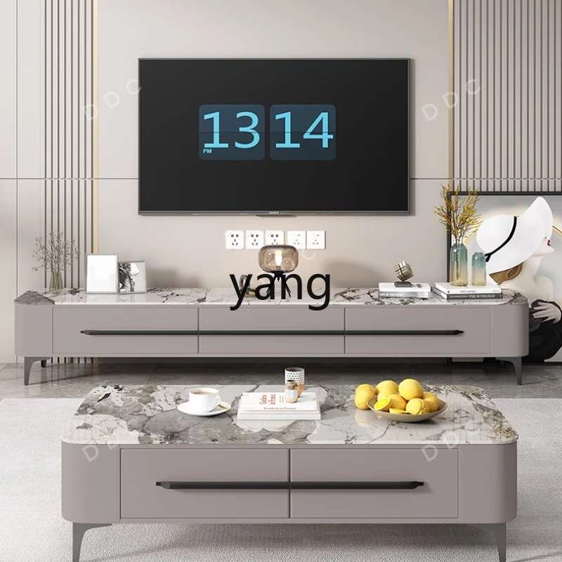 YHM minimalist rock slab coffee table TV cabinet simple modern small apartment living room
YHM minimalist rock slab coffee table TV cabinet simple modern small apartment living room