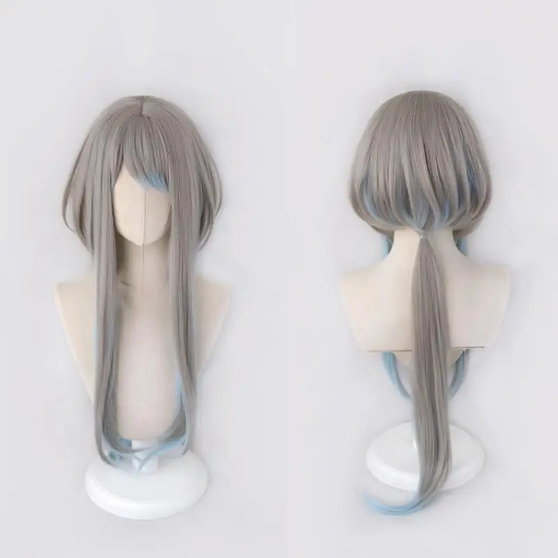 Game Genshin Impact Haagentus Cosplay Wig Grey And Light Sky Blue Hair Heat Resistant Synthetic Halloween Party Accessories
Game Genshin Impact Haagentus Cosplay Wig Grey And Light Sky Blue Hair Heat Resistant Synthetic Halloween Party Accessories