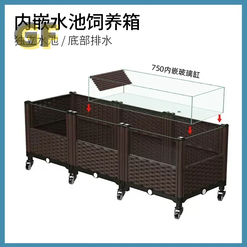 Turtle special ecological landscaping breeding tank breeding box household raising yellow edge turtle large extra large amphibio
Turtle special ecological landscaping breeding tank breeding box household raising yellow edge turtle large extra large amphibio