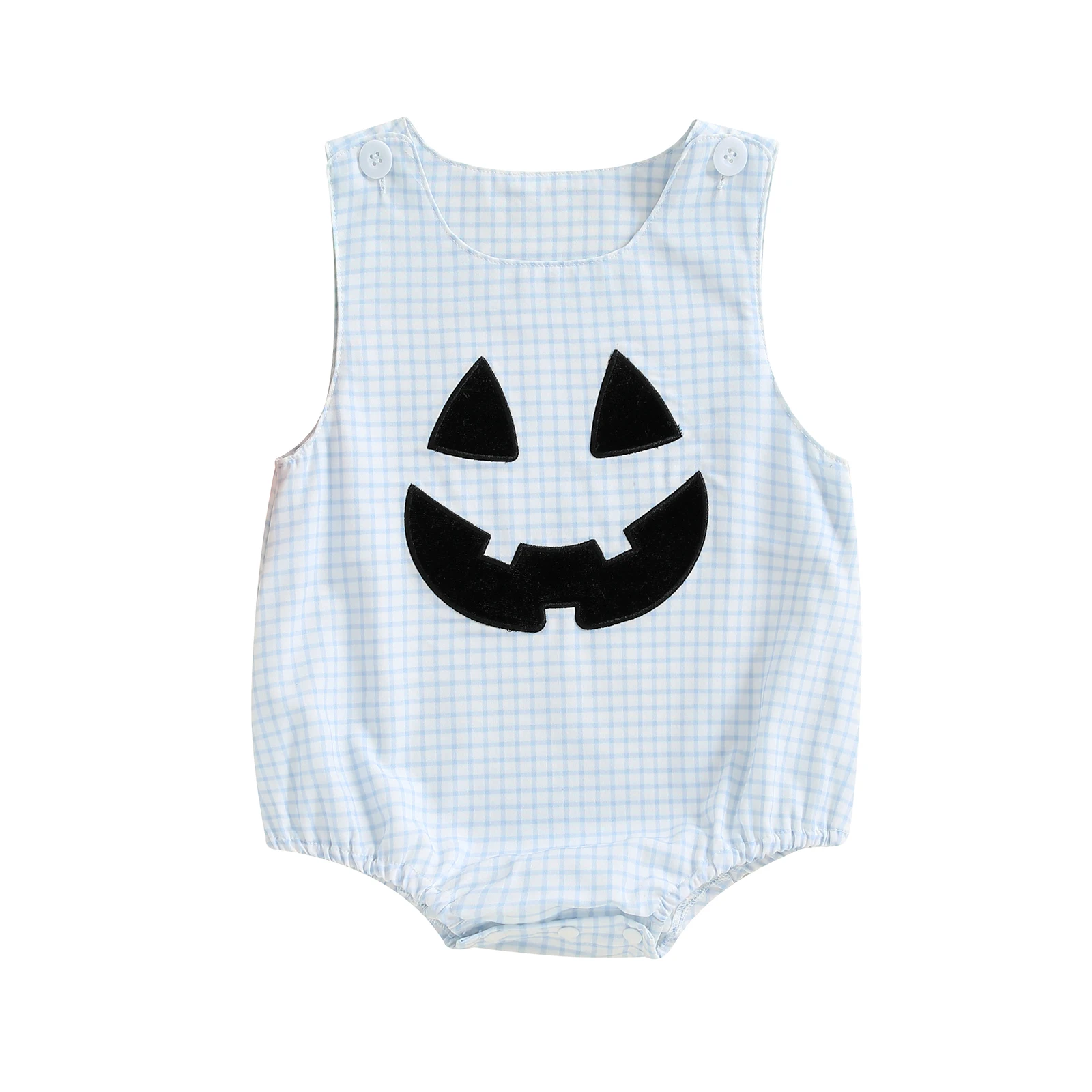 Baby Plaid Halloween Overall Romper Pumpkin Patch Sleeveless Bodysuit Cute Infant Fall Clothes
Baby Plaid Halloween Overall Romper Pumpkin Patch Sleeveless Bodysuit Cute Infant Fall Clothes