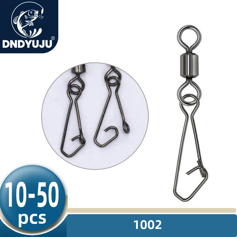 DNDYUJU10 To 50pcs Fishing Barrel Rolling Swivels Connector Stainless Steel Snap For Fishing Lure Hook Fishing Tools Accessories
DNDYUJU10 To 50pcs Fishing Barrel Rolling Swivels Connector Stainless Steel Snap For Fishing Lure Hook Fishing Tools Accessories