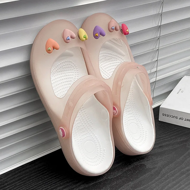 Women Casual Slip On Shoes Soft Lightweight Anti Slip Jelly Sandals Cute Mary Jane Summer Beach Shoes Comfortable
Women Casual Slip On Shoes Soft Lightweight Anti Slip Jelly Sandals Cute Mary Jane Summer Beach Shoes Comfortable