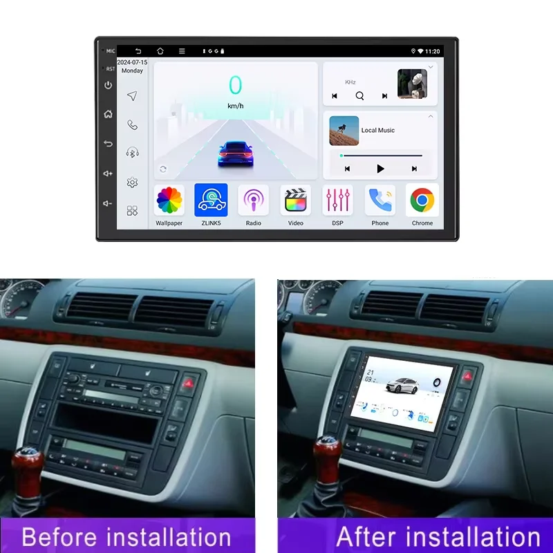 Car Stereo Radio For VW Sharan 1998-2009 Multimedia Player 7" Wireless Apple Carplay Android 15 8+128GB Rever Image Camera
Car Stereo Radio For VW Sharan 1998-2009 Multimedia Player 7" Wireless Apple Carplay Android 15 8+128GB Rever Image Camera