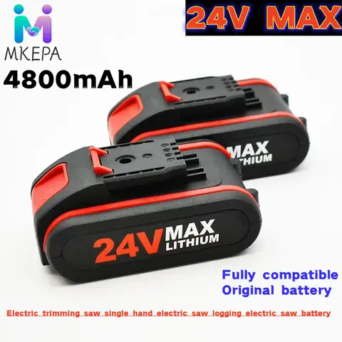 Marka new24V 18650 lityum pil 12.8Ah elektrikli aletler pil için kablosuz anahtarı Mini zincir testere elektrikli matkap vb