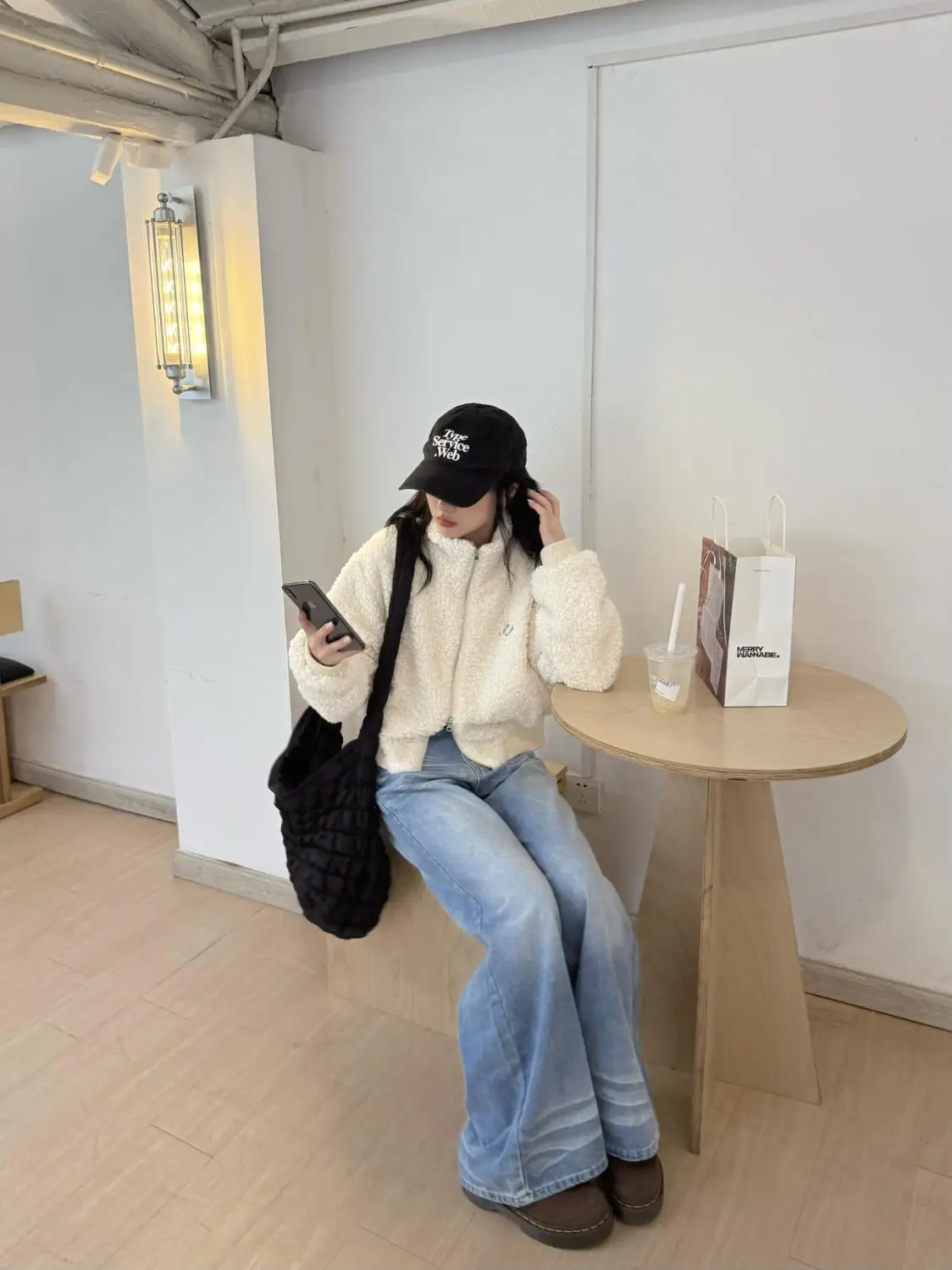 Lamb Wool Jacket Girls Teen Woman Uniforms Standard Clothing Regular Garments Normal Coverings Ordinary Protections Common Warm
Lamb Wool Jacket Girls Teen Woman Uniforms Standard Clothing Regular Garments Normal Coverings Ordinary Protections Common Warm