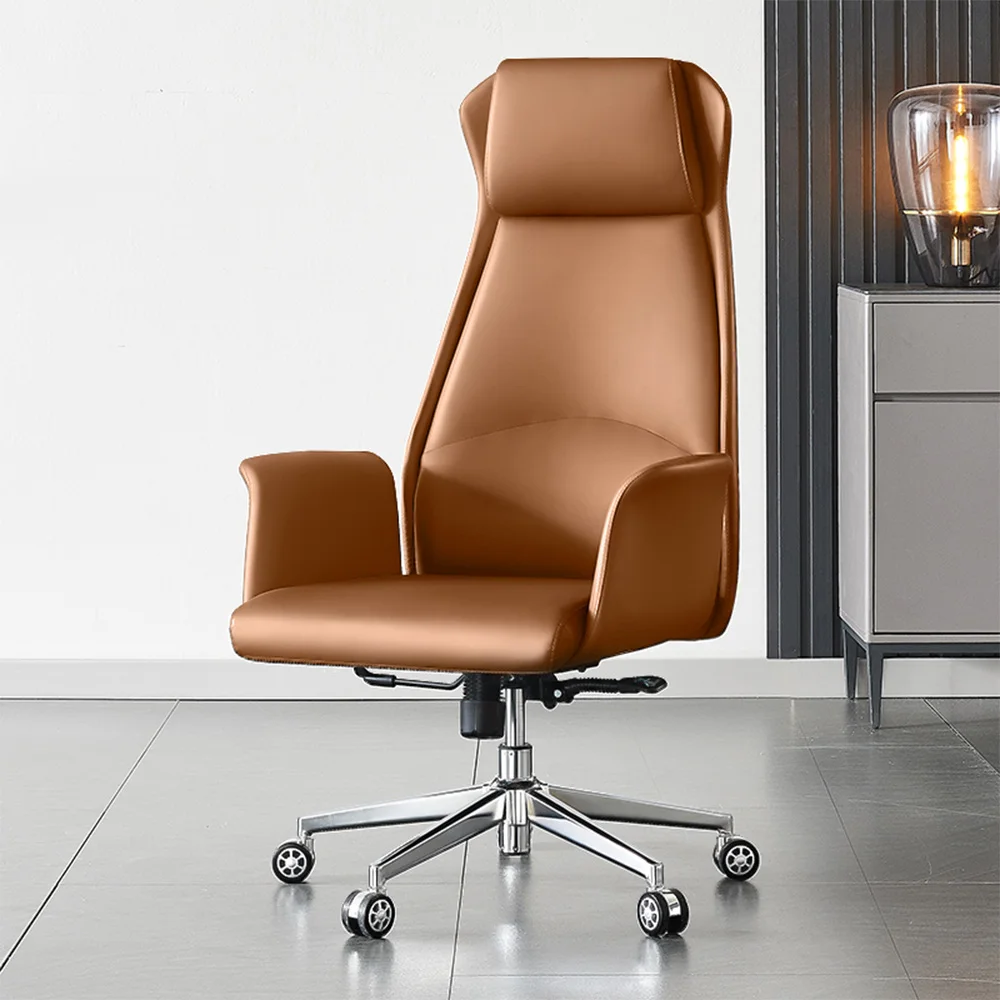 Luxury Ergonomics Swivel Leather High Back Execitive Boss Chair Customizable Color Office Computer Gaming Chairpromote sales
Luxury Ergonomics Swivel Leather High Back Execitive Boss Chair Customizable Color Office Computer Gaming Chairpromote sales