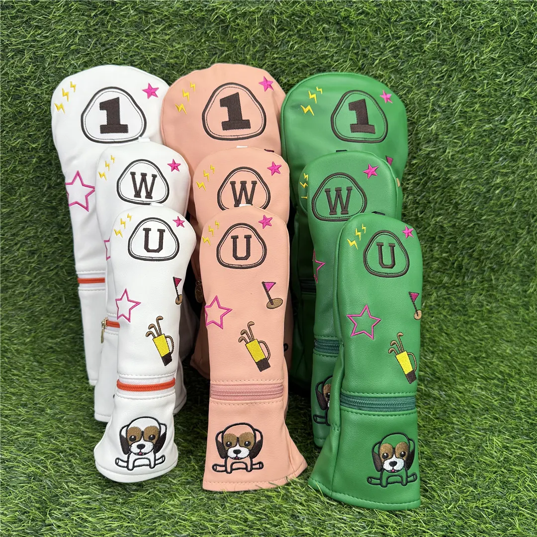 Деревянный головной убор для гольф-клуба, женский высококачественный чехол на молнии из искусственной кожи с карманом на молнии, мультяшный водитель, фарвей, деревянный UT, защитный чехол для шляпы с вышивкой
Деревянный головной убор для гольф-клуба, женский высококачественный чехол на молнии из искусственной кожи с карманом на молнии, мультяшный водитель, фарвей, деревянный UT, защитный чехол для шляпы с вышивкой