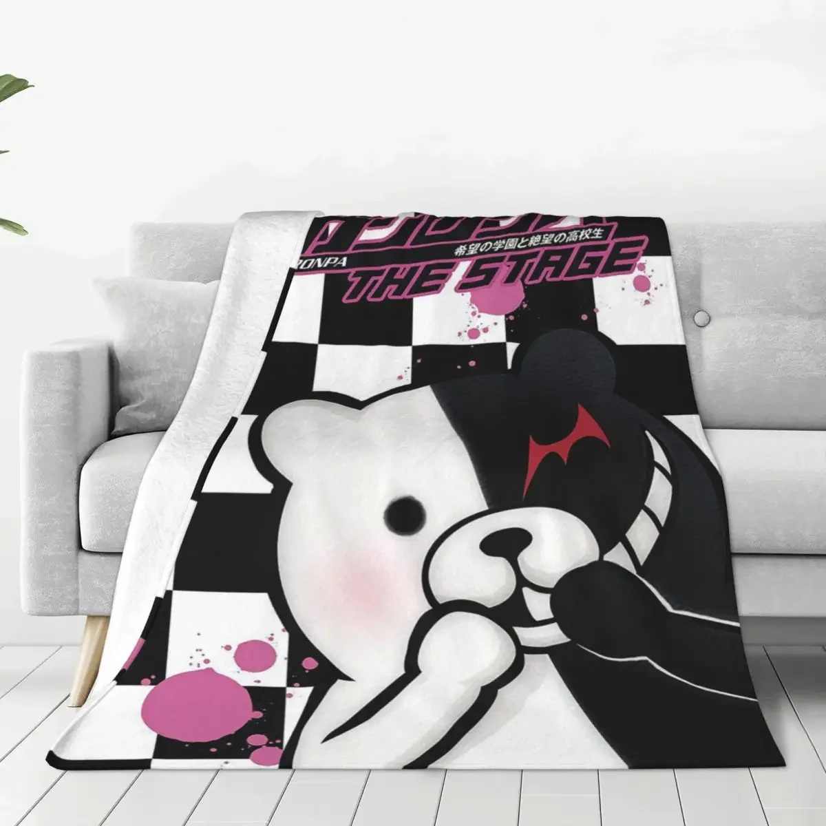 Monokuma Knitted Blankets Flannel Danganronpa Anime Ultra-Soft Throw Blankets for Bed Bedroom Quilt
Monokuma Knitted Blankets Flannel Danganronpa Anime Ultra-Soft Throw Blankets for Bed Bedroom Quilt