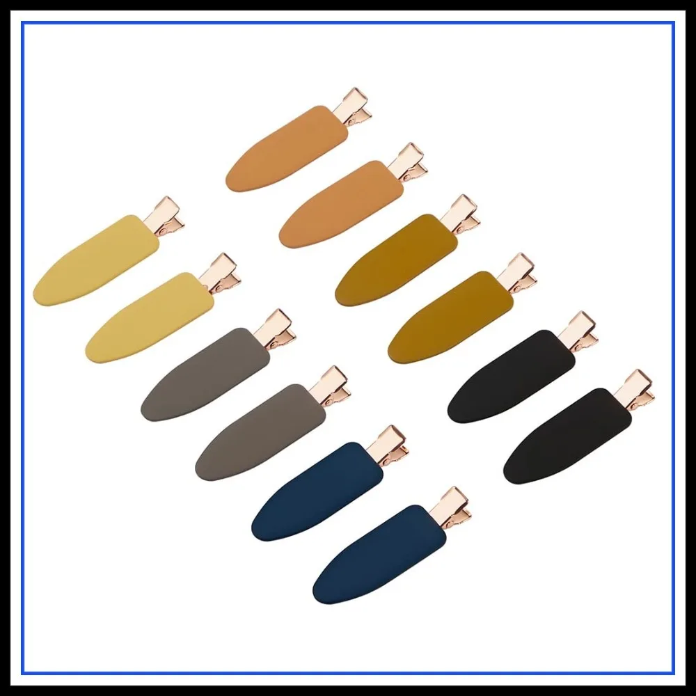 12 Pieces No Bend Hair Clips, No Crease Curl Pin Clips for Makeup, Non-Slip Silicone, Small Lightweight 2.3 inch, Morandi Colors
12 Pieces No Bend Hair Clips, No Crease Curl Pin Clips for Makeup, Non-Slip Silicone, Small Lightweight 2.3 inch, Morandi Colors