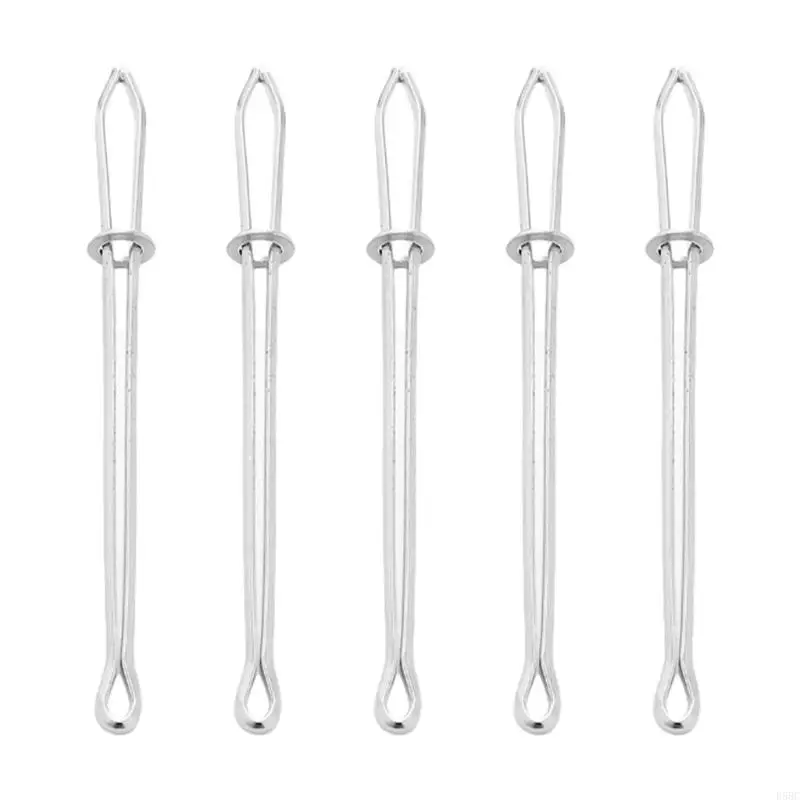 5Pcs Professional Drawstring Threader Elastic Ribbon Easy Insert Threader Clip Elastic Band Threading Tool For Hoodies
5Pcs Professional Drawstring Threader Elastic Ribbon Easy Insert Threader Clip Elastic Band Threading Tool For Hoodies