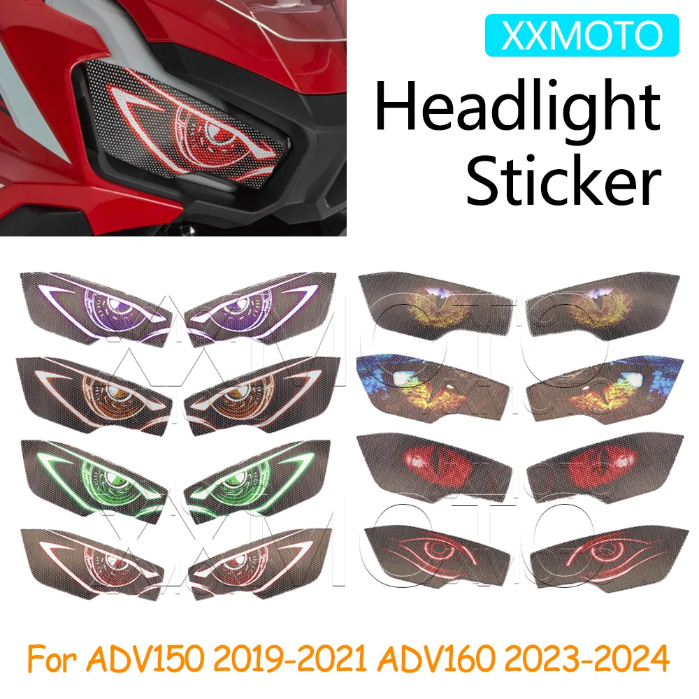 For Honda ADV150 ADV160 ADV 150 160 Motorcycle Headlight Sticker Head Light Protection Decal Decoration Fairing Headlamp Sticker
For Honda ADV150 ADV160 ADV 150 160 Motorcycle Headlight Sticker Head Light Protection Decal Decoration Fairing Headlamp Sticker