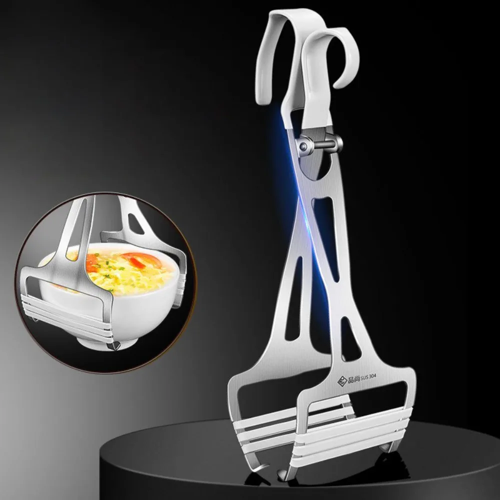 Stainless Steel Dish Clip Ergonomic Handle Stable Anti-Scalding Bowl Lifter Anti-slip Silicone Strip Bowl Gripper Pot
Stainless Steel Dish Clip Ergonomic Handle Stable Anti-Scalding Bowl Lifter Anti-slip Silicone Strip Bowl Gripper Pot