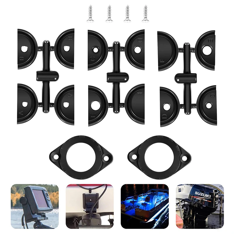GridLoc Through Hull Wiring Kits fits Device Battery Connections and Kayak Fishing Accessories-Wiring Kit Nongridloc EMS-1001
GridLoc Through Hull Wiring Kits fits Device Battery Connections and Kayak Fishing Accessories-Wiring Kit Nongridloc EMS-1001