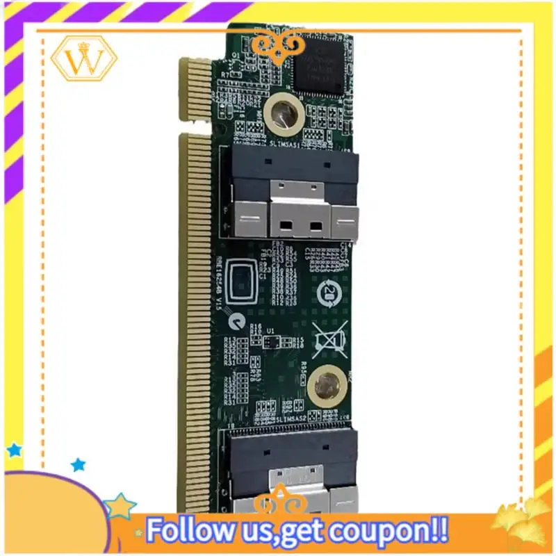 Новейшая карта расширения SFF-8654 в преобразователи Pcie X16 поддерживает интерфейсы SFF-8654 в Pcie Преобразование адаптеров для карт для сервера 1U
Новейшая карта расширения SFF-8654 в преобразователи Pcie X16 поддерживает интерфейсы SFF-8654 в Pcie Преобразование адаптеров для карт для сервера 1U