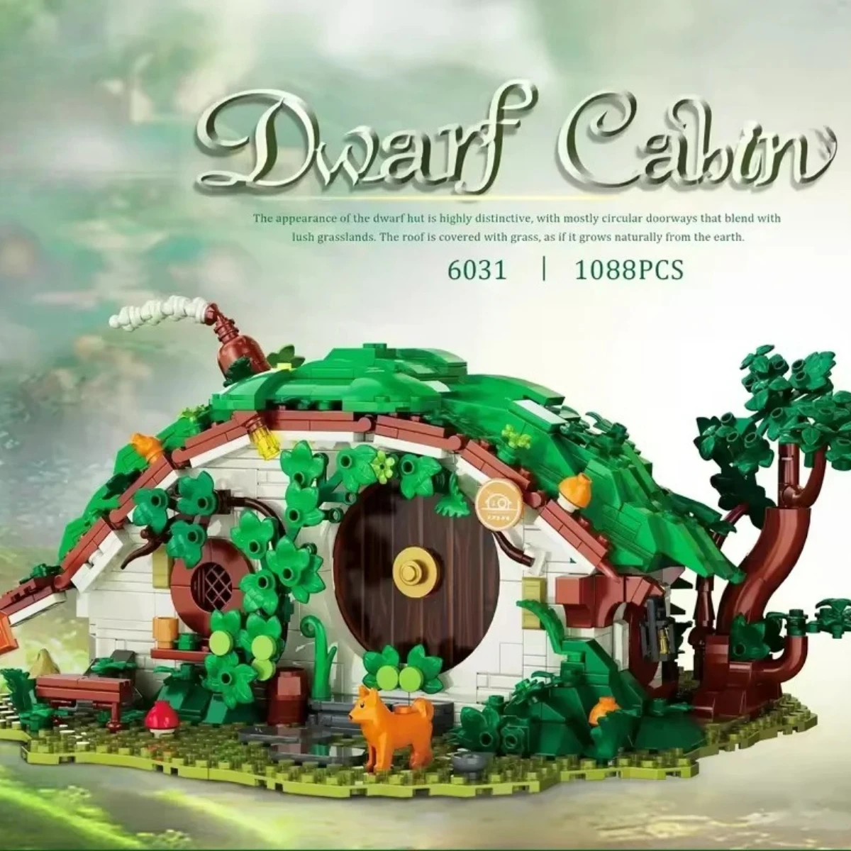 1088Pcs Dwarf Home Fantasy Building Blocks Set, Unique Home & Office Desk Display, Perfect Gift for Birthday/Christmas/Halloween
1088Pcs Dwarf Home Fantasy Building Blocks Set, Unique Home & Office Desk Display, Perfect Gift for Birthday/Christmas/Halloween