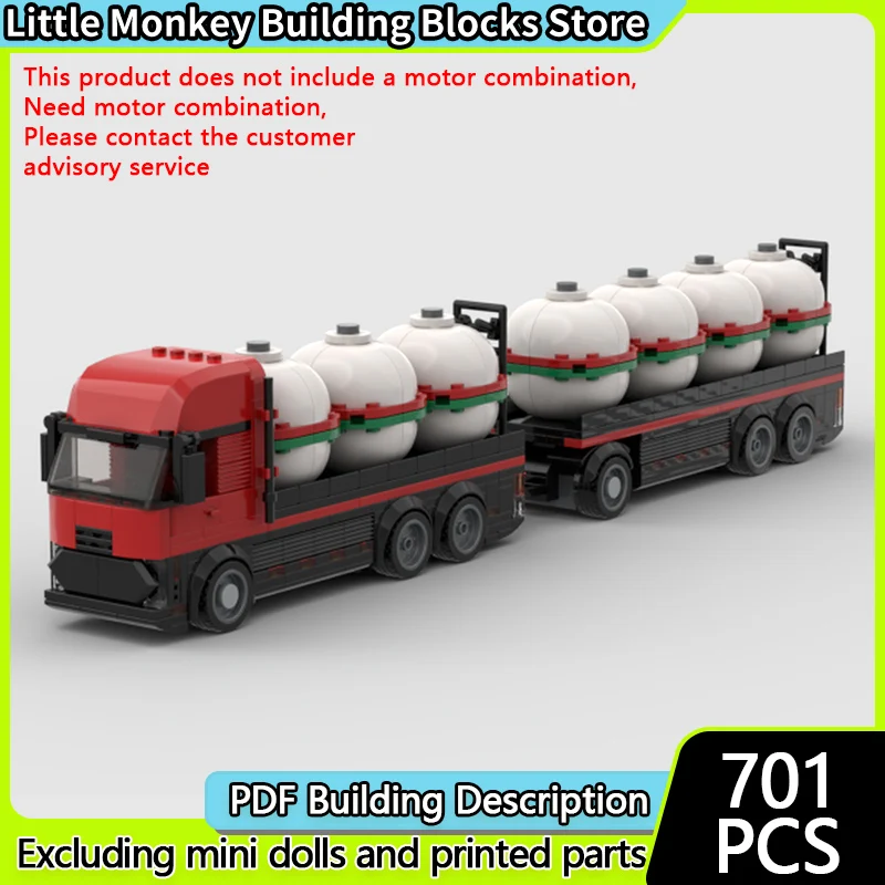 City Car Model MOC Building Bricks Tri-Tank Truck And Trailer Modular Technology Gifts Holiday Assemble Children Toys Suit
City Car Model MOC Building Bricks Tri-Tank Truck And Trailer Modular Technology Gifts Holiday Assemble Children Toys Suit