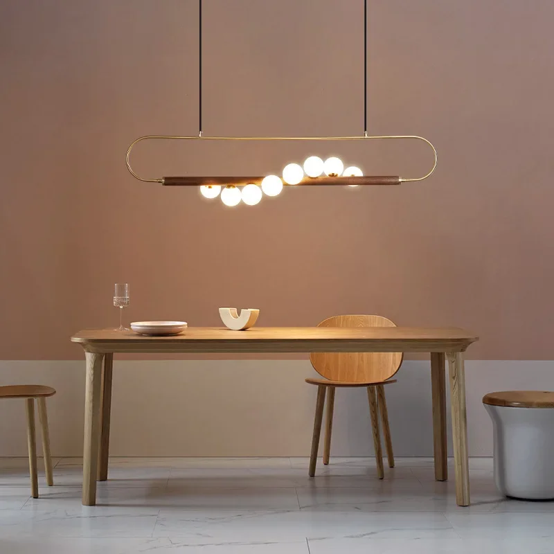 Light Luxury All-copper Walnut Ceiling Chandelier Living Room Dining LED Pendant Light Modern Minimalist Warm Atmosphere Lamp
Light Luxury All-copper Walnut Ceiling Chandelier Living Room Dining LED Pendant Light Modern Minimalist Warm Atmosphere Lamp