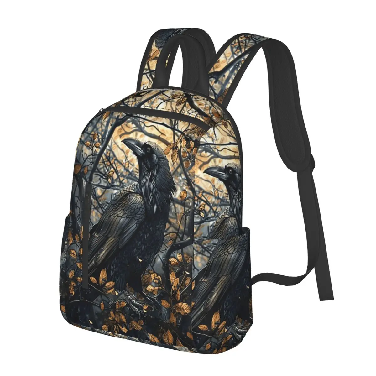 Gothic Raven On Branch Student Backpack School Bag Hiking Travel Daypack for Boys Girls Bookbag Shoulder Bags
Gothic Raven On Branch Student Backpack School Bag Hiking Travel Daypack for Boys Girls Bookbag Shoulder Bags
