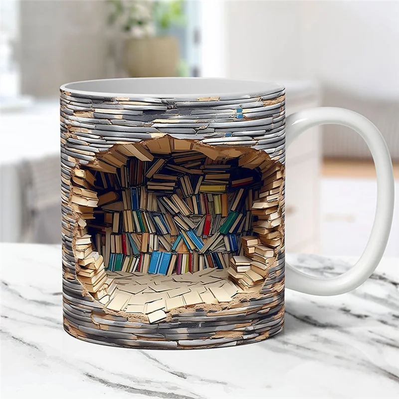 A97Z Кружка с 3D книжной полкой Чашка с полкой для библиотеки, универсальная кружка с креативным космическим дизайном, 3D белая кружка, C Простая в использовании 330 мл 8 X
A97Z Кружка с 3D книжной полкой Чашка с полкой для библиотеки, универсальная кружка с креативным космическим дизайном, 3D белая кружка, C Простая в использовании 330 мл 8 X